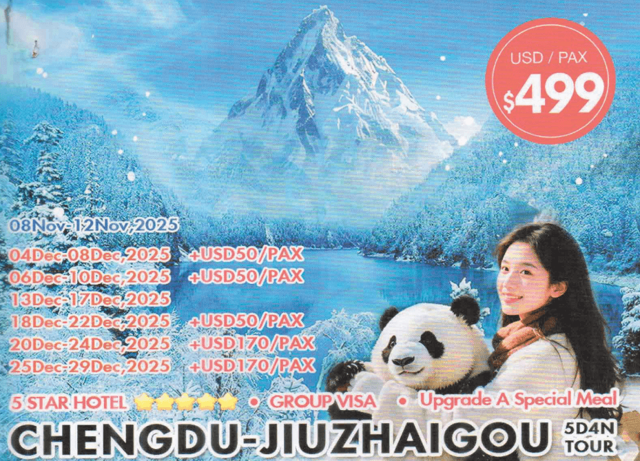 CHENGDU-JIUZHAIGOU